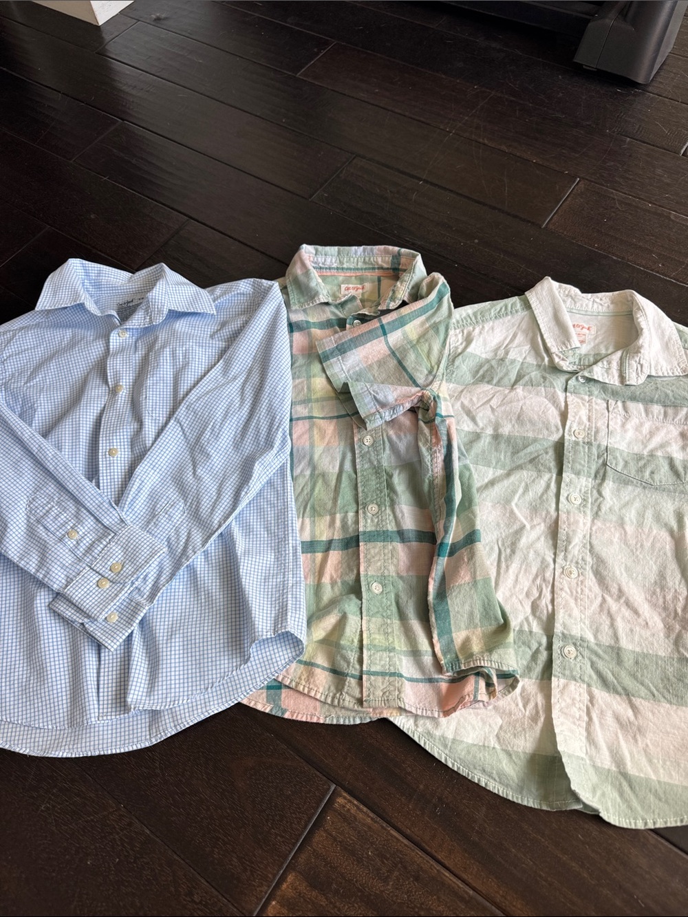 5 Cat & Jack Button-Down Shirts